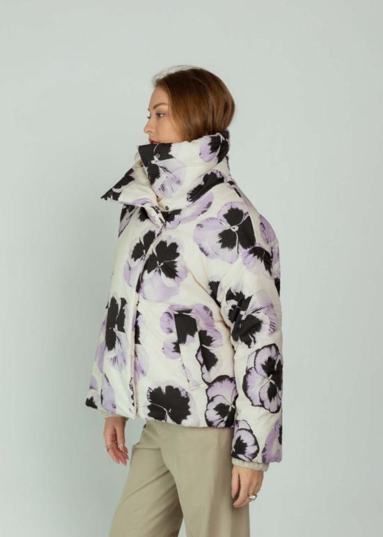  OOFWear 봄버 자켓 Oof Wear 오키드 프린트 방수 패딩 재킷 (오키드) - OTHER BRANDS