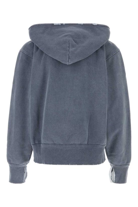 25FW 아워레가시 후드 티셔츠 M4256RF BLU1000POIPRI Blue - OUR LEGACY