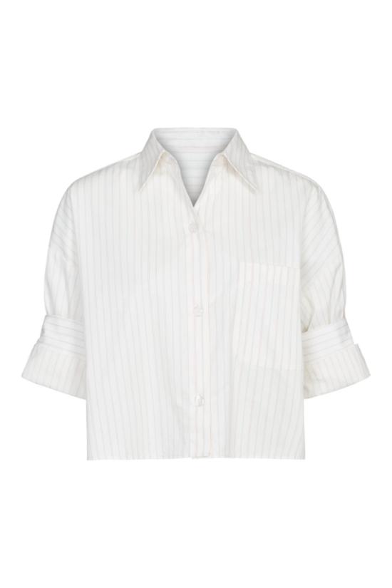  티더블유피 셔츠 Twp Next Ex 스트라이프 셔츠 화이트 멀티