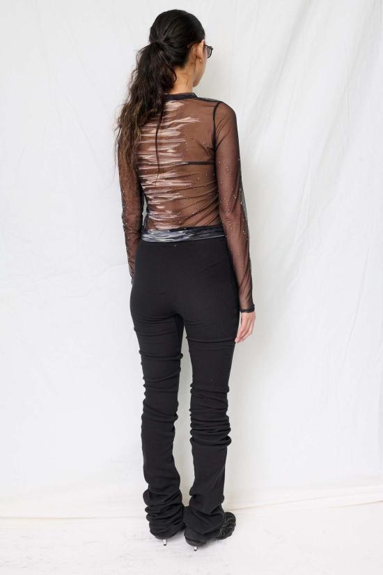  오토링거 팬츠 오톨린저 블랙 드레이프 라운지 - OTTOLINGER