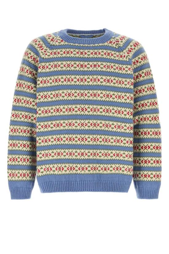 25FW 보디 스웨터 MRF25KT030 BLMLT PRINTED