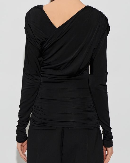 26SS 가니 블라우스 A1040082 099 Black - GANNI