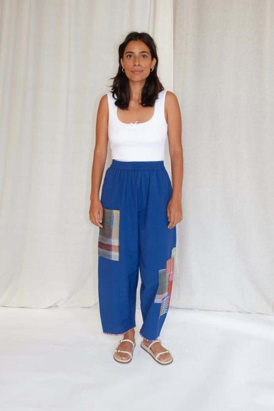  RUJUTA SHETH 스트레이트 팬츠 루주타 셰스 콜라주