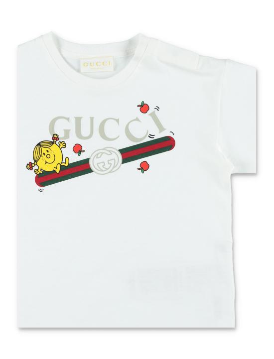 26SS [키즈] 구찌 티셔츠 851411XJHRN 9214 NEW WHITE - GUCCI
