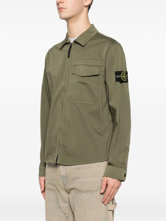 26SS 스톤 아일랜드 긴팔 셔츠 L1S151200015 S0012V005G Green - STONE ISLAND