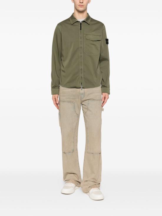 26SS 스톤 아일랜드 긴팔 셔츠 L1S151200015 S0012V005G Green - STONE ISLAND