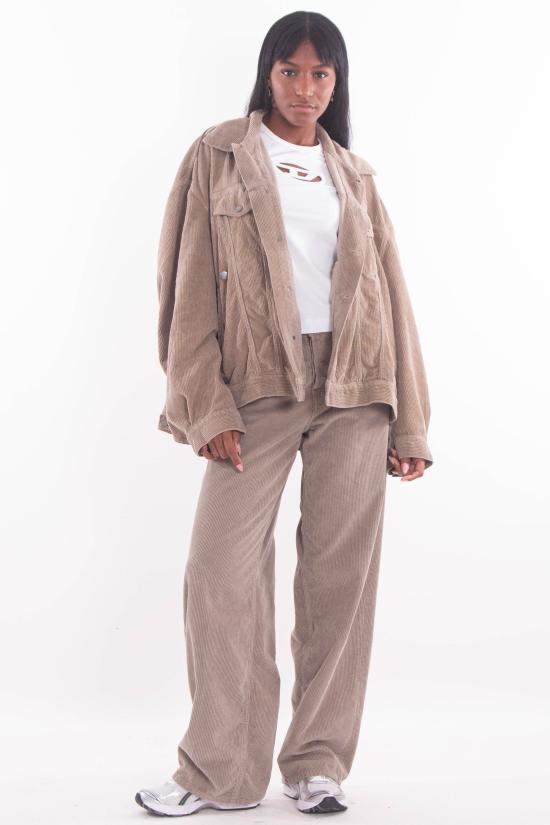 25FW 하이쿠레 스트레이트 팬츠 HEW03296 GF156 T0417 Grey - HAIKURE
