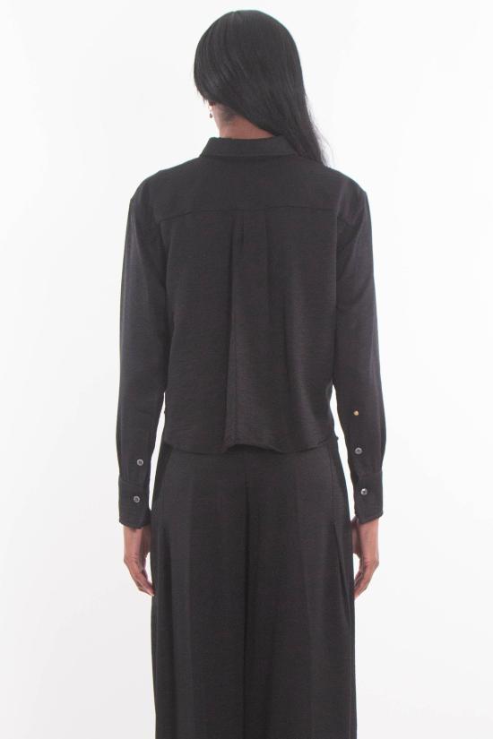 25FW 화이트샌드 블라우스 25WSD50 372 999 Black - WHITE SAND