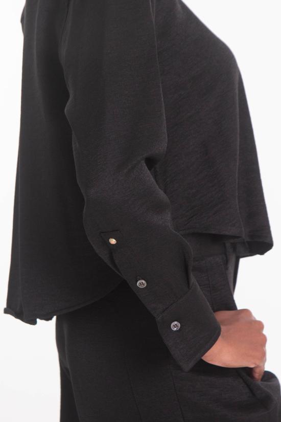 25FW 화이트샌드 블라우스 25WSD50 372 999 Black - WHITE SAND