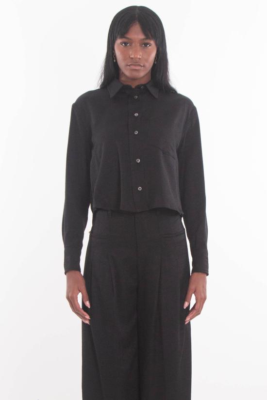 25FW 화이트샌드 블라우스 25WSD50 372 999 Black