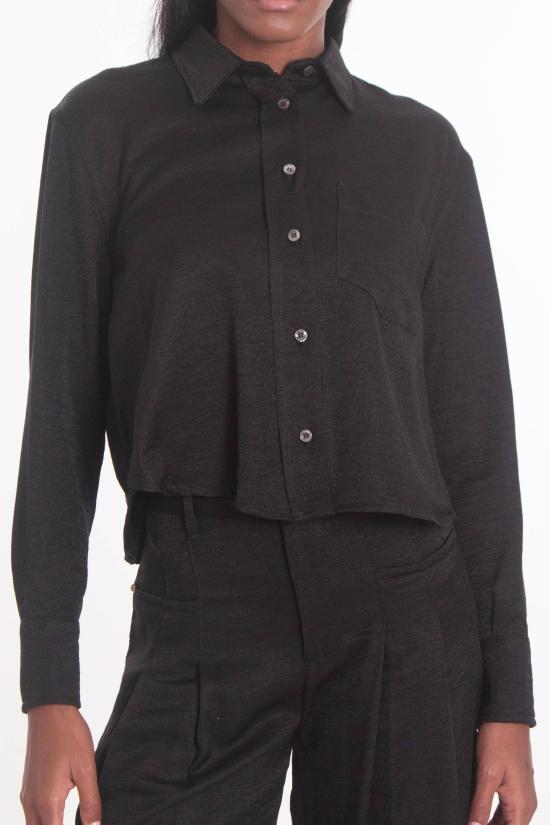 25FW 화이트샌드 블라우스 25WSD50 372 999 Black - WHITE SAND