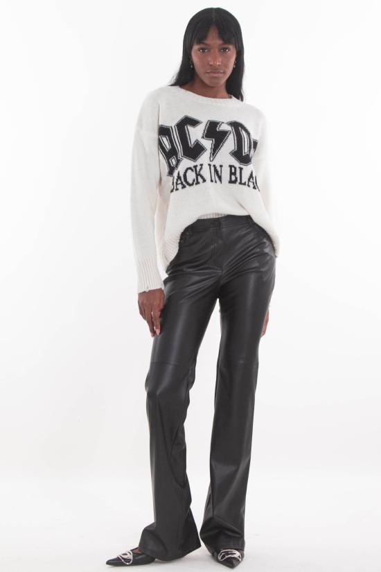 25FW 아니예 바이 가죽 팬츠 181173 00336 BLACK Black - ANIYE BY