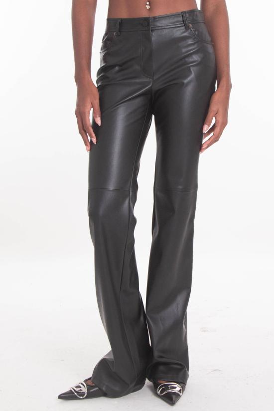 25FW 아니예 바이 가죽 팬츠 181173 00336 BLACK Black - ANIYE BY