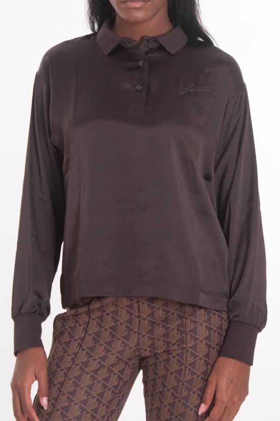 25FW 라코스테 블라우스 CF5442 SKB Black - LACOSTE