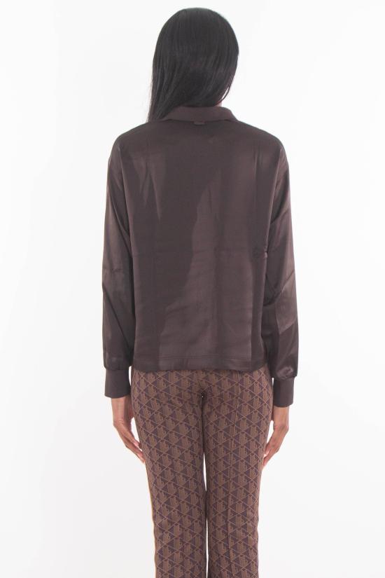 25FW 라코스테 블라우스 CF5442 SKB Black - LACOSTE