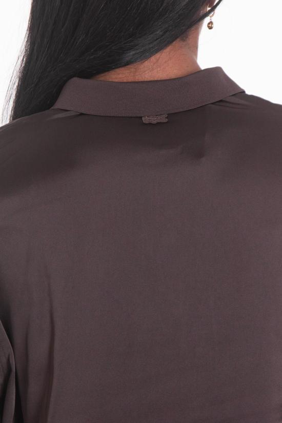 25FW 라코스테 블라우스 CF5442 SKB Black - LACOSTE