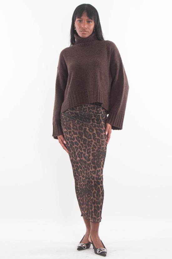 25FW 아니예 바이 터틀넥 181000 00046 MOKA Brown - ANIYE BY