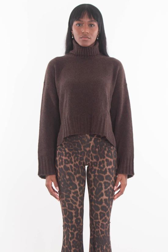 25FW 아니예 바이 터틀넥 181000 00046 MOKA Brown