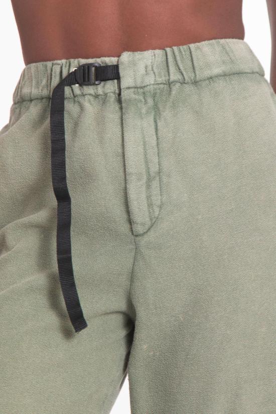 25FW 화이트샌드 트레이닝/조거 팬츠 25WSD15 659 DT 27 Green - WHITE SAND