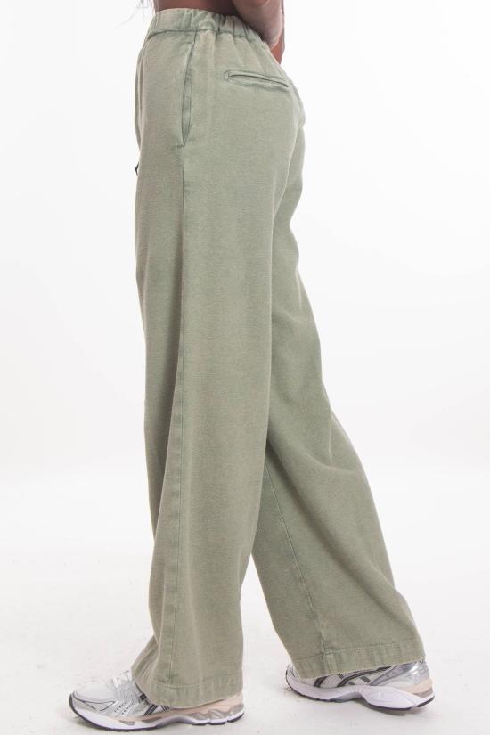 25FW 화이트샌드 트레이닝/조거 팬츠 25WSD15 659 DT 27 Green - WHITE SAND