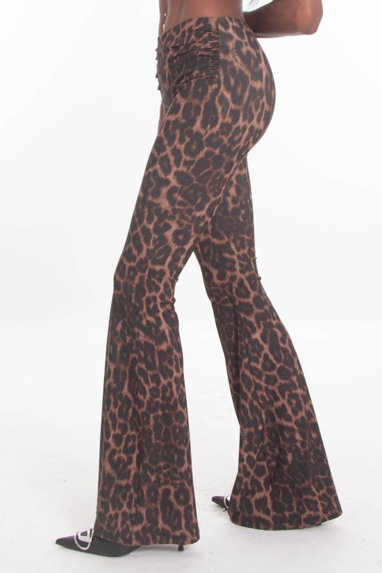 25FW 아니예 바이 플레어 팬츠 181293 01899 MAKU Brown - ANIYE BY