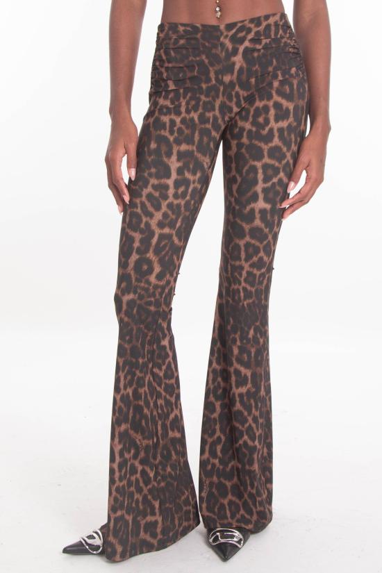 25FW 아니예 바이 플레어 팬츠 181293 01899 MAKU Brown - ANIYE BY