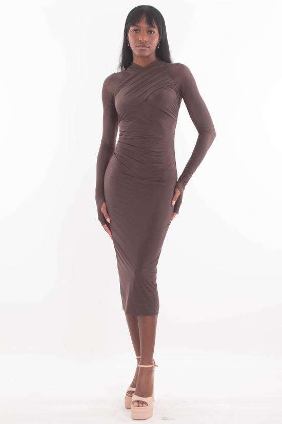 25FW 아니예 바이 롱 원피스 181323 00046 MOKA Brown - ANIYE BY