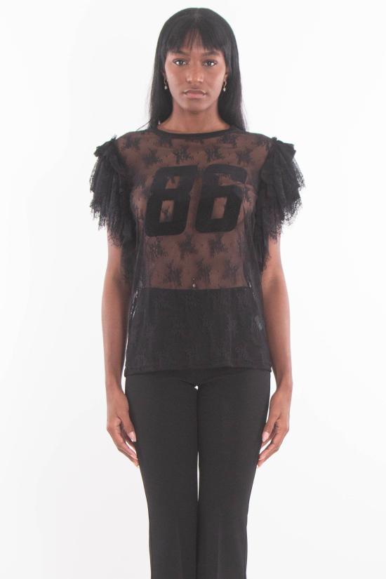 25FW 아니예 바이 스웨터 181279 00336 BLACK Black