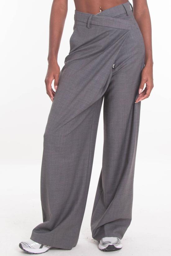 25FW 화이트샌드 스트레이트 팬츠 25WSD17 106 34 Grey - WHITE SAND