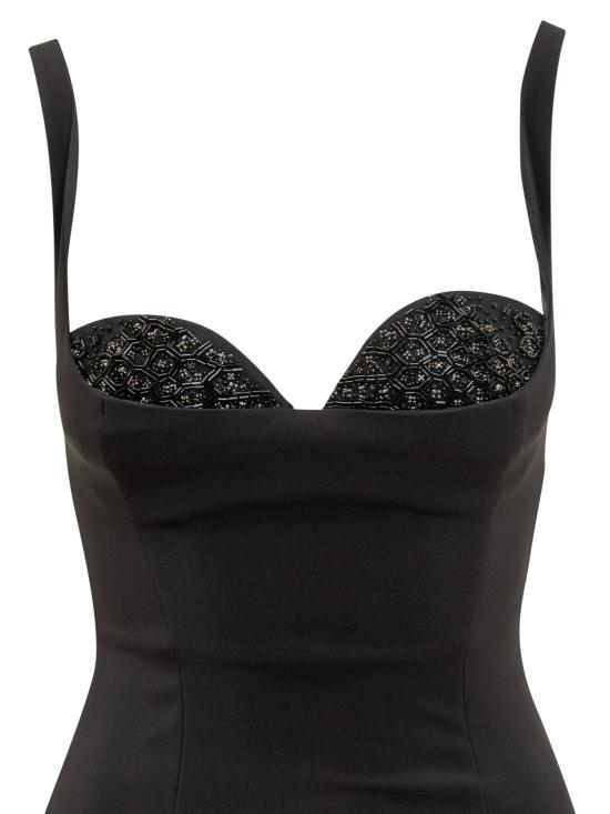 25FW 엘리자베타프랜치 미디 원피스 AB83557E2 110 NERO - ELISABETTA FRANCHI