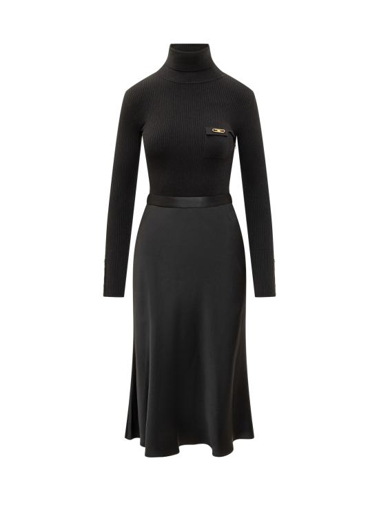 25FW 엘리자베타프랜치 미디 원피스 AM06B56E2 110 NERO