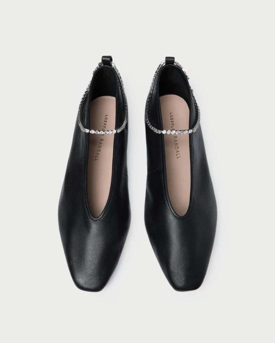  로플러랜달 플랫 슈즈 로플러 랜달 에머리 발레 플랫 블랙 - LOEFFLER RANDALL