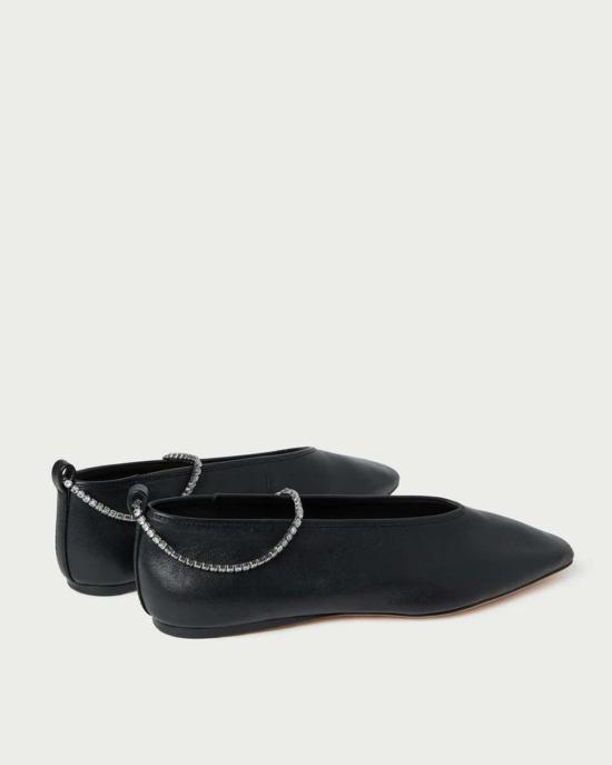  로플러랜달 플랫 슈즈 로플러 랜달 에머리 발레 플랫 블랙 - LOEFFLER RANDALL