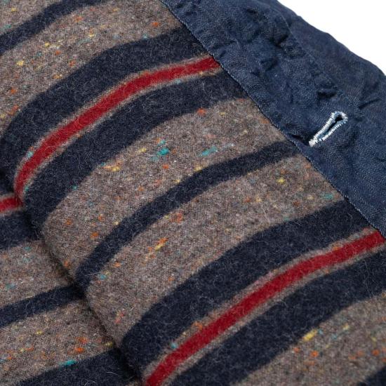  오어슬로우 데님 자켓 오슬로 울 라이너 릴렉스핏 데님 커버올 - ORSLOW