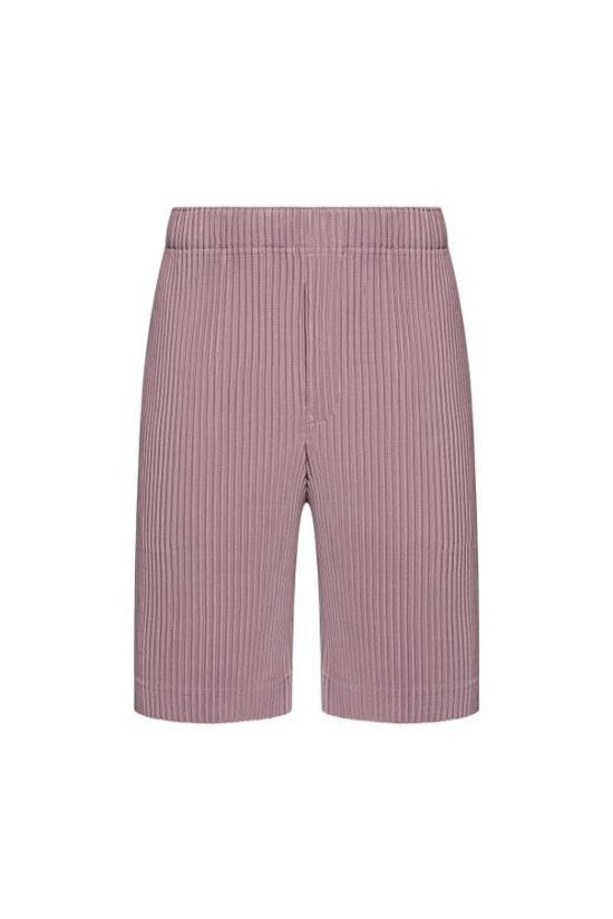 25FW 옴므 플리세 이세이 미야케 숏팬츠 HP58JF18983 BROWN DOM