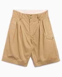 25SS 엔지니어드가먼츠 숏팬츠 25S1E005QT164SD053 KHAKI DOM