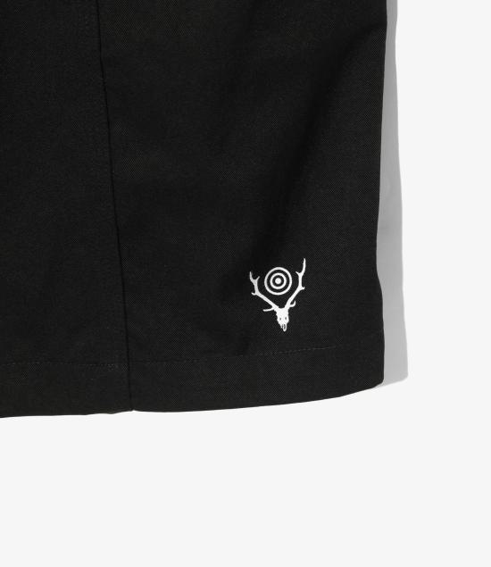 25SS 사우스투웨스트에잇 숏팬츠 QV555B BLACK DOM - SOUTH2 WEST8