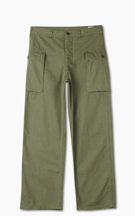 26SS 오어슬로우 스트레이트 팬츠 03525076 ARMY GREEN DOM