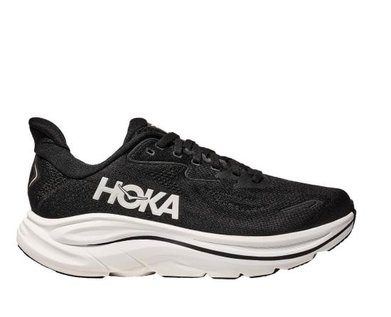  호카 여성 클리프톤 10 와이드 1162050 BWHT BLACK WHITE DOM