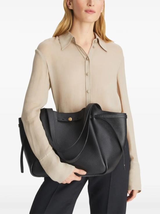 26SS 토리버치 에센셜 U 나일론 토트백 163388001 Black - TORY BURCH