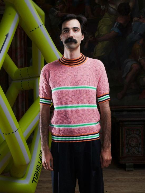  헨릭 빕스코브 반팔 티셔츠 Henrik Vibskov 세이프 T 니트 - HENRIK VIBSKOV