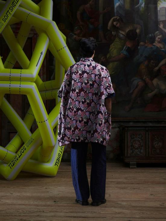  헨릭 빕스코브 코트 Henrik Vibskov 수트 커버   네이비 치킨 - HENRIK VIBSKOV