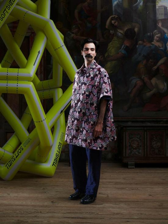  헨릭 빕스코브 코트 Henrik Vibskov 수트 커버   네이비 치킨 - HENRIK VIBSKOV