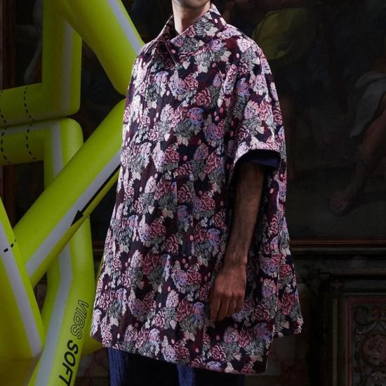  헨릭 빕스코브 코트 Henrik Vibskov 수트 커버   네이비 치킨