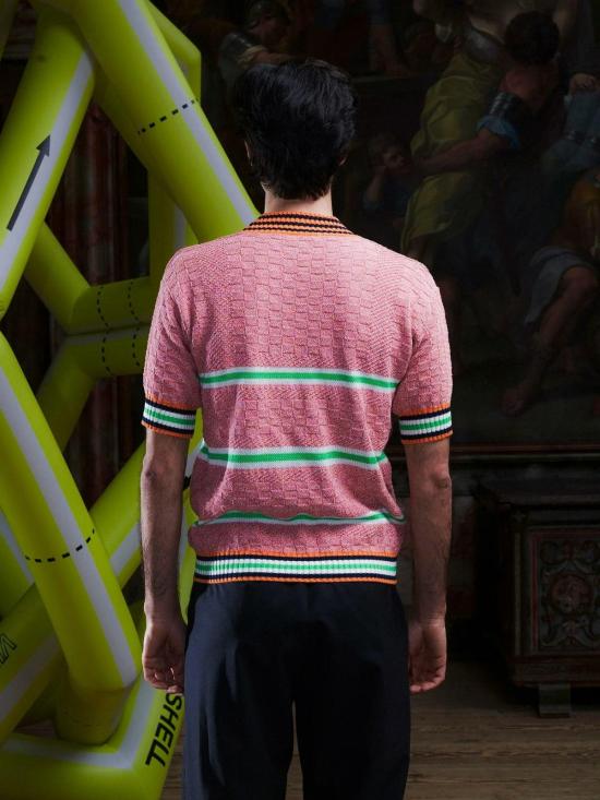  헨릭 빕스코브 반팔 티셔츠 Henrik Vibskov 세이프 T 니트 - HENRIK VIBSKOV