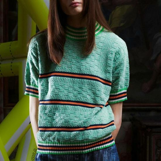  헨릭 빕스코브 블라우스 Henrik Vibskov 세이프 T 니트 탑