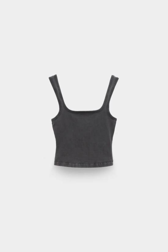  엔타이어 스튜디오 민소매 티셔츠 ES2268WB WASHED BLACK DOM