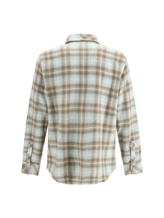 26SS God'S True Cashmere 긴팔 셔츠 HY25U1111JOTPEP EMERALD MULTICOLOUR - OTHER BRANDS