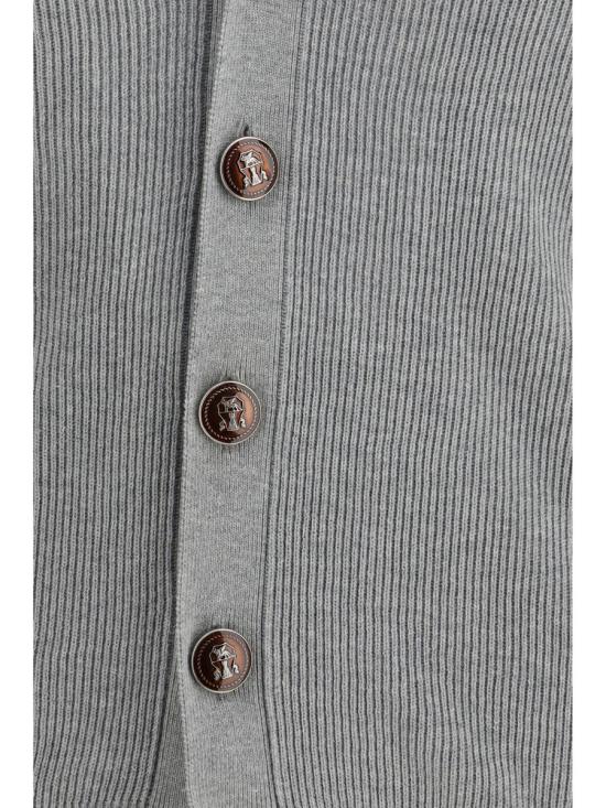 26SS 브루넬로 쿠치넬리 스웨터 M29400116 CY162 GREY - BRUNELLO CUCINELLI