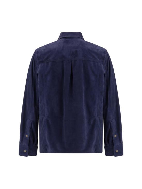 26SS 브루넬로 쿠치넬리 긴팔 셔츠 MPCFN2039 C6757 BLUE - BRUNELLO CUCINELLI